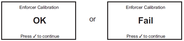 Why does Impact Pro pass calibration but fail to update calibration due ...