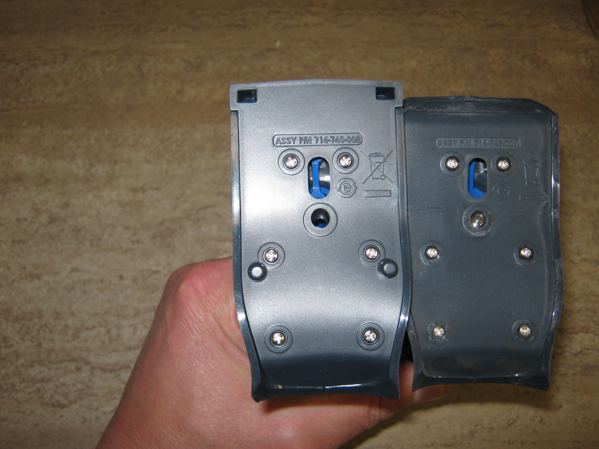 Why do the CK70 and CK71 have different part numbers for their scan ...