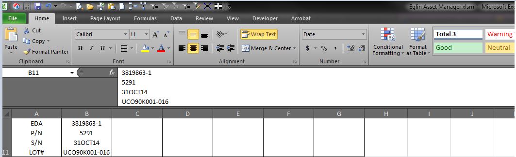 How to move the cursor underneath the text in the same cell in ...